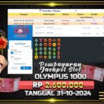 BUKTI JACKPOT SLOT GATES OF OLYMPUS 1000 TERPERCAYA DI INDONESIA TGL 31-10-2024