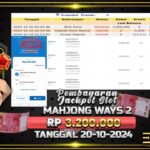 BUKTI JACKPOT SLOT MAHJONG WAYS 2 TERPERCAYA DI INDONESIA TGL 20-10-2024