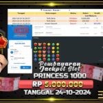 BUKTI JACKPOT SLOT STARLIGHT PRINCESS 1000 TERPERCAYA DI INDONESIA TGL 24-10-2024