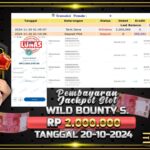 BUKTI JACKPOT SLOT WILD BOUNTY SHOWDOWN TERPERCAYA DI INDONESIA TGL 20-11-2024