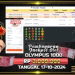 BUKTI JACKPOT SLOT GATES OF OLYMPUS 1000 TERPERCAYA DI INDONESIA TGL 17-11-2024